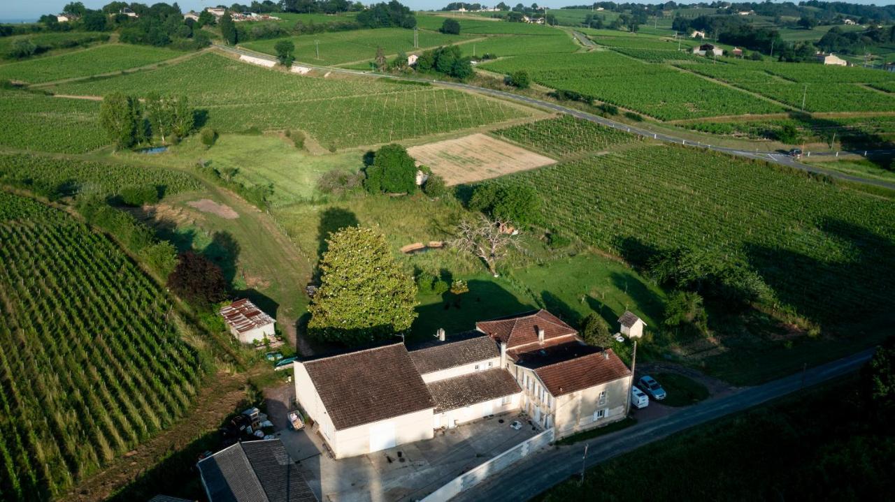 Chambre D'Hote Pres Bordeaux Au Chateau Camponac Bourg-sur-Gironde Екстер'єр фото