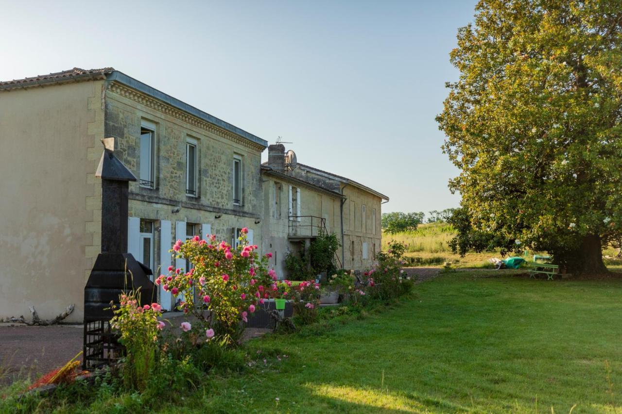 Chambre D'Hote Pres Bordeaux Au Chateau Camponac Bourg-sur-Gironde Екстер'єр фото
